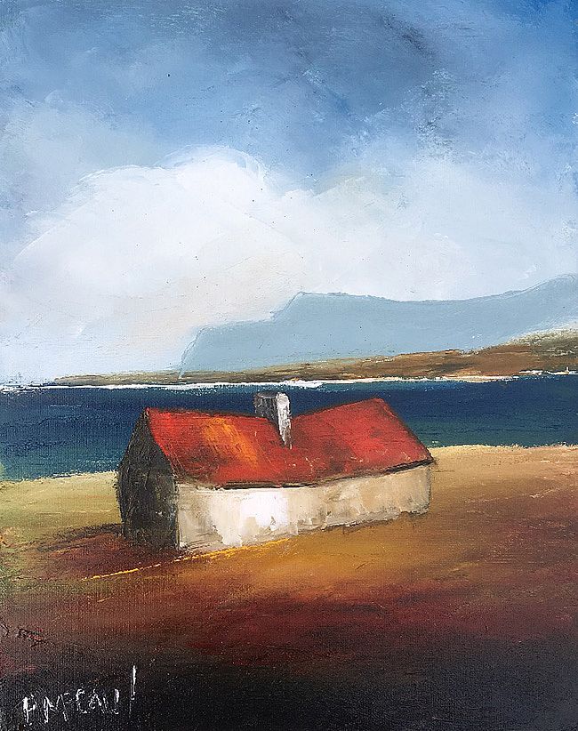Achill Cottage by Padraig McCaul